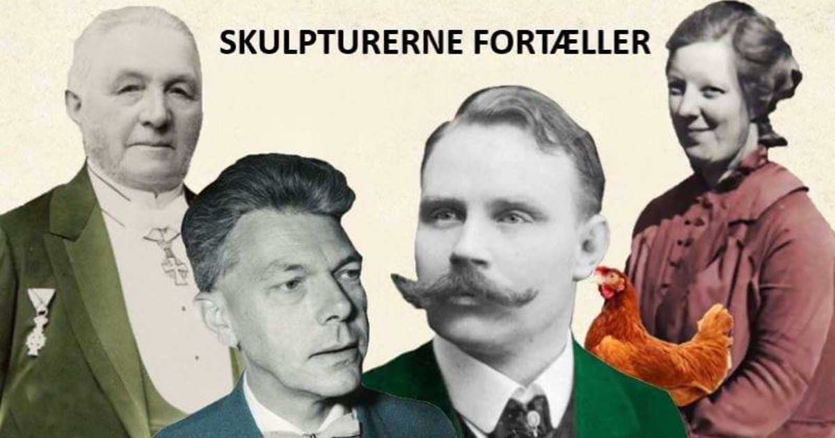 Skulpturerne fortæller